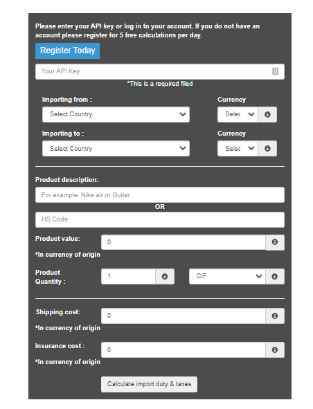 Determine Country of Origin Before Import